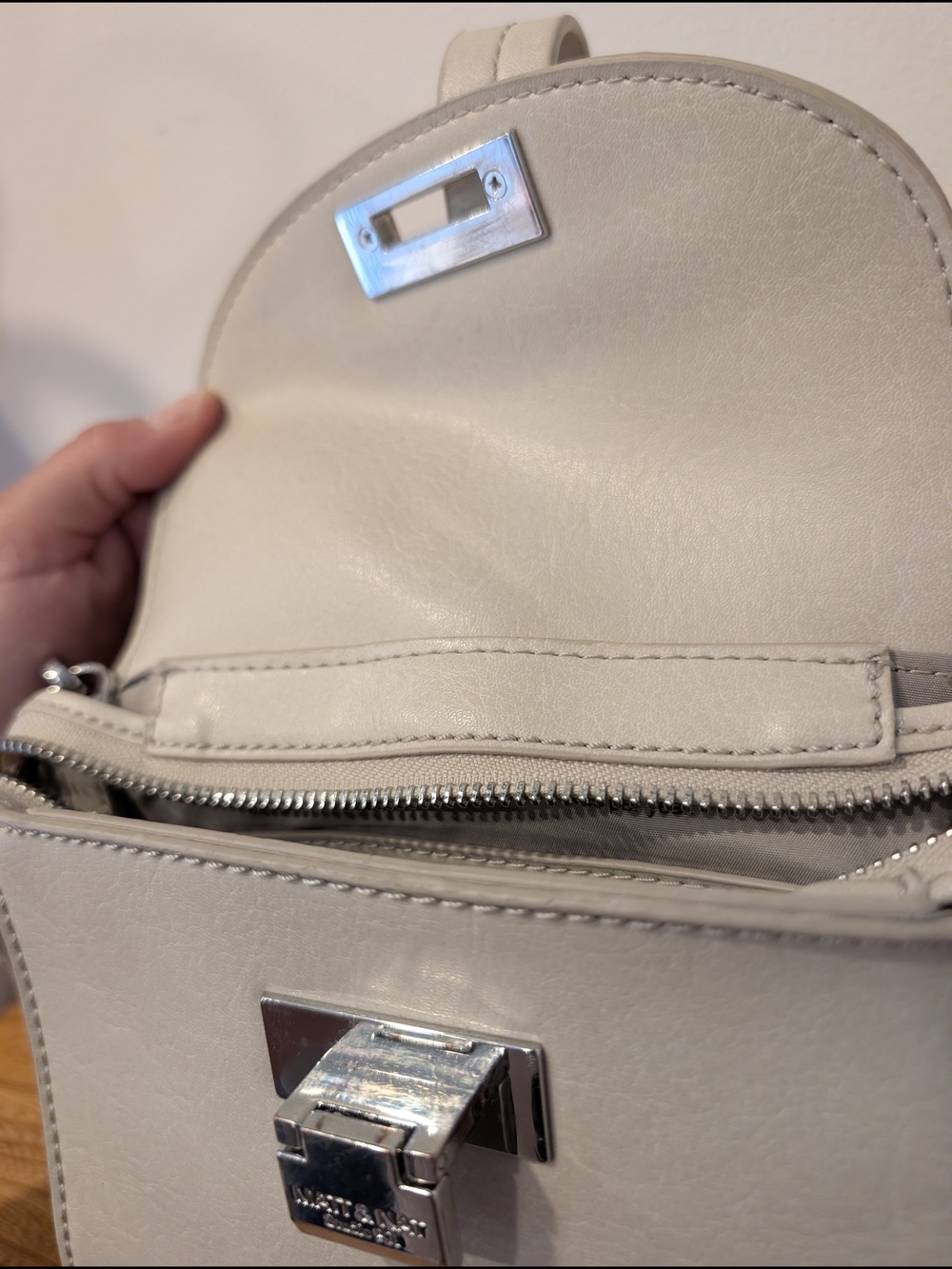 Matt & Nat TIEN Vegan Crossbody Bag - Cream/Beige - Picture 10 of 16
